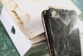 СМИ сообщили о первом взрыве iPhone 7 Plus