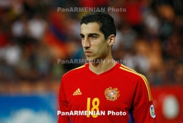 Мхитарян не примет участия в двух предстоящих матчах сборной Армении