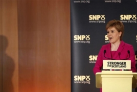 British PM does not care about Scotland over Brexit, Sturgeon says