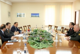 В Минобороны Армении обсудили вопросы сотрудничества с Грузией