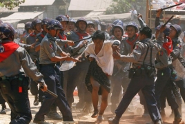 12 dead as clashes erupt between Myanmar troops and armed men