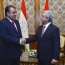 Саргсян: Необходимо углублять и укреплять межгосударственные отношения с Таджикистаном