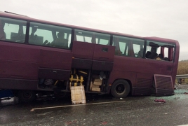 10 пассажиров разбившегося автобуса Москва-Ереван остаются в больницах
