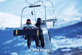 Tsaghkadzor  among Russian tourists' favorite ski resorts