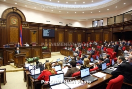 Armenia parliament OKs amendments to Electoral Code