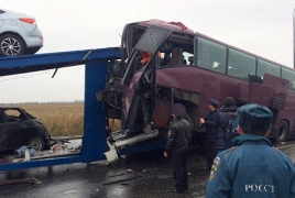 Մոսկվա-Երևան ավտոբուսի վթարից տուժած 1 քաղաքացի Վլադիկավկազից տեղափոխվել է ՀՀ