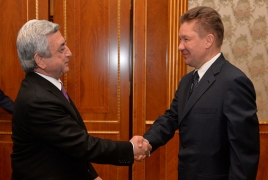 Президент РА и глава «Газпрома» обсудили возможность снижения цены на газ