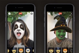 Facebook добавил возможность накладывать маски при видеотрансляциях по примеру Snapchat