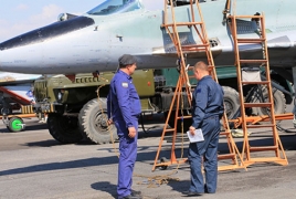 На российской авиабазе в Армении приступили к переводу техники на зимний режим