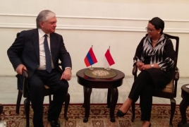 Армения и Индонезия подписали соглашение о взаимной отмене виз для дипработников