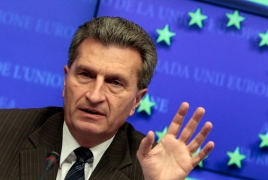 EU commissioner Oettinger draws criticism over “racist” speech