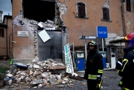 Minor earthquakes continue to rattle stricken central Italy