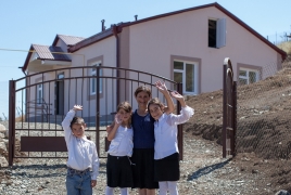 Hayastan All-Armenian Fund builds houses for large families in Karabakh