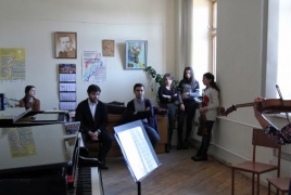 VivaCell-MTS, SYOA offer master classes in Gyumri musical schools