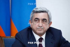 Armenia President congratulates Trump, eyes cooperation