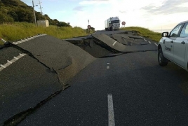 Powerful quake leaves two dead in New Zealand