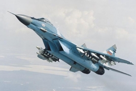Russian MiG-29 fighter jet crashes near Syria's shores