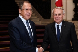 ՌԴ և Ֆրանսիայի ԱԳ նախարարները քննարկել են ԼՂ հիմնախնդիրը