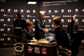 Карякин - Карлсен: Седьмая ничья в борьбе за титул чемпиона мира по шахматам