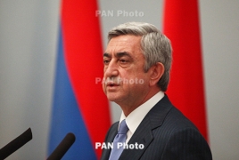 Серж Саргсян переизбран председателем правящей Республиканской партии Армении