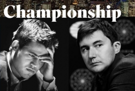 Carlsen, Karjakin tied ahead of final world chess title match