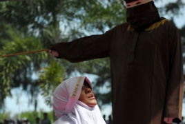 Indonesia woman flogged for close proximity with a man