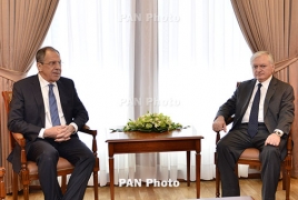 Nalbandian, Lavrov hold talks; Hamburg meeting details undisclosed