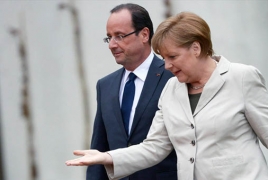 Merkel, Hollande want extention of Russia sanctions over Ukraine