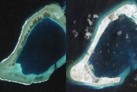 China installs weapons systems on artificial islands - think tank