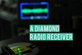 Из дефектного алмаза  создали самое маленькое в мире радио