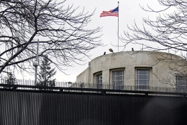 U.S. says shooting outside its embassy in Ankara, mission shut