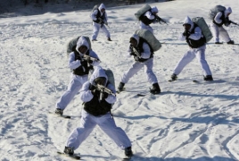 Разведчики российской базы в Армении приступили к горной и лыжной подготовкам