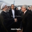 Iran's President arrives in Armenia