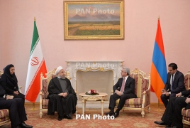 Iran wants to further develop ties with Armenia: President