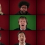 Stars perform an a cappella version of “Wonderful Christmastime”