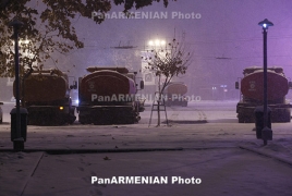 Քաղաքապետարան. Երևանում ձնամաքրման աշխատանքները կընթանան ամբողջ օրվա ընթացքում