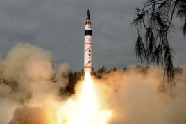 India conducts fourth test launch of Agni-V ballistic missile