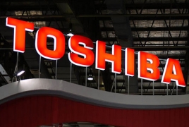 Toshiba shares slump sharply for third day running