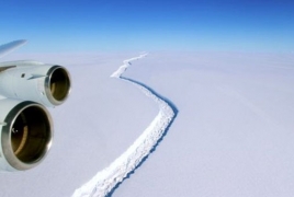 Massive Antarctic iceberg expected to break away