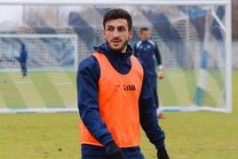 Нападающий сборной Армении Гегам Кадимян перешел в украинскую «Зарю»