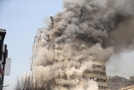 At least 30 firefighters killed, 75 injured in Tehran high-rise collapse