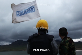 OSCE Mission holds monitoring of Karabakh contact line