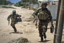 Militants ram car bomb into hotel, killing at least 15 in Somalia