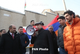 Митингующие в Ереване потребовали заморозить отношения с Белоруссией
