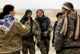Arab female fighters battling IS confront disapproval of society