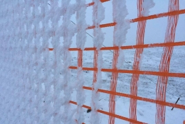 Ձնապաշտպան ցանց՝ Սիսիան-Գորիս ճանապարհին. 300 մ-ի ցանցապատումը պատրաստ է