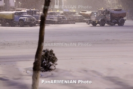Ձյուն, մառախուղ ու մերկասառույց. ՀՀ-ում և ԼՂՀ-ում դժվարանցանելի ճանապարհներ կան