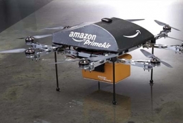 Amazon's delivery drones may drop packages with parachutes