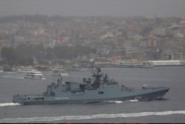 Source: Russian frigate leaves for Mediterranean on Syria mission