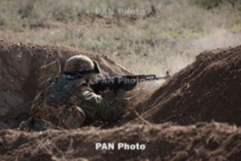 Karabakh frontline relatively calm overnight